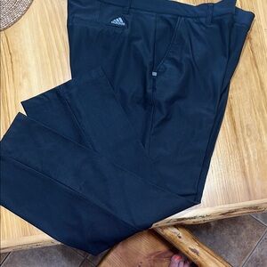 Adidas Black Chinos Classic Straight-Leg